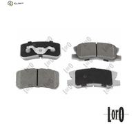 BRAKE PAD SET DISC BRAKE 231-02-058 FOR MITSUBISHI OUTLANDER/II/Van PAJERO/IV