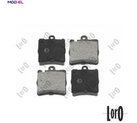 BRAKE PAD SET DISC BRAKE 231-02-059 FOR MERCEDES-BENZ C-CLASS/T-Model CLK SLK