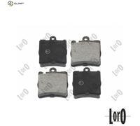 BRAKE PAD SET DISC BRAKE 231-02-059 FOR MERCEDES-BENZ C-CLASS/T-Model CLK SLK