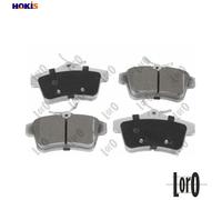 BRAKE PAD SET DISC BRAKE 231-02-060 FOR PEUGEOT 3008/Van/MPV 5008 508/SW DS