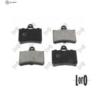 BRAKE PAD SET DISC BRAKE 231-02-066 FOR CITROËN C5/Van/II/Break 4HP /4HT 2.2L
