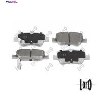 BRAKE PAD SET DISC BRAKE 231-02-067 FOR TOYOTA 1NR-FE 1.3L 1ND-TV 1.4L 4cyl
