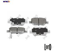 BRAKE PAD SET DISC BRAKE 231-02-067 FOR TOYOTA 1NR-FE 1.3L 1ND-TV 1.4L 4cyl
