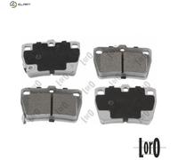 BRAKE PAD SET DISC BRAKE 231-02-068 FOR TOYOTA RAV/4/II 1ZZ-FE 1.8L1AZ-FE 2.0L