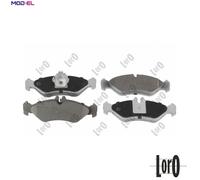 BRAKE PAD SET DISC BRAKE 231-02-071 FOR VW LT/28-35/II/Bus/28-46/Van 2.3L 4cyl