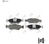 BRAKE PAD SET DISC BRAKE 231-02-071 FOR VW LT/28-35/II/Bus/28-46/Van 2.3L 4cyl