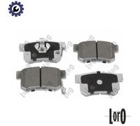 BRAKE PAD SET DISC BRAKE 231-02-074 FOR ACURA HONDA FR-V CR-V/IV/III CIVIC 2.3L