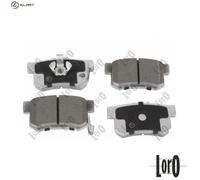 BRAKE PAD SET DISC BRAKE 231-02-074 FOR ACURA HONDA FR-V CR-V/IV/III CIVIC 2.3L