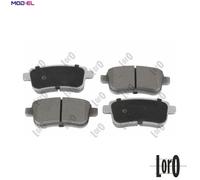 BRAKE PAD SET DISC BRAKE 231-02-077 FOR RENAULT CLIO/V SCÉNIC/III/GRAND ZOE 1.0L