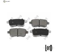 BRAKE PAD SET DISC BRAKE 231-02-077 FOR RENAULT SCÉNIC/III/GRAND ZOE FLUENCE