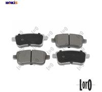 BRAKE PAD SET DISC BRAKE 231-02-077 FOR RENAULT SCÉNIC/III/GRAND ZOE FLUENCE