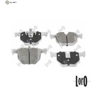 BRAKE PAD SET DISC BRAKE 231-02-082 FOR BMW X1/E84 N47D20C/A M47D20 2.0L 4cyl