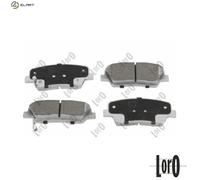 BRAKE PAD SET DISC BRAKE 231-02-084 FOR HYUNDAI GRAND/SANTA/FÉ KIA G4KJ 2.4L