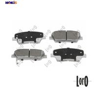 BRAKE PAD SET DISC BRAKE 231-02-084 FOR HYUNDAI GRAND/SANTA/FÉ KIA G4KJ 2.4L