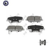 BRAKE PAD SET DISC BRAKE 231-02-084 FOR HYUNDAI GRAND/SANTA/FÉ KIA G4KJ 2.4L