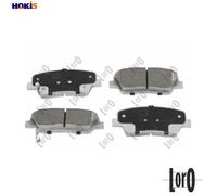 BRAKE PAD SET DISC BRAKE 231-02-084 FOR HYUNDAI GRAND/SANTA/FÉ KIA G4KJ 2.4L