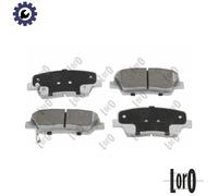 BRAKE PAD SET DISC BRAKE 231-02-084 FOR HYUNDAI GRAND/SANTA/FÉ KIA G4KJ 2.4L