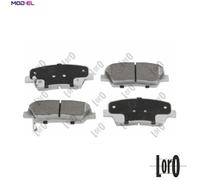BRAKE PAD SET DISC BRAKE 231-02-084 FOR HYUNDAI GRAND/SANTA/FÉ KIA G4KJ 2.4L