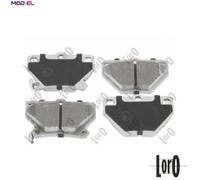 BRAKE PAD SET DISC BRAKE 231-02-091 FOR TOYOTA YARIS/VERSO/VAN COROLLA/Verso