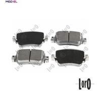 BRAKE PAD SET DISC BRAKE 231-02-092 FOR SKODA OCTAVIA/III/Combi SEAT LEON 2.0L