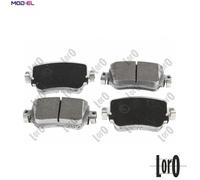BRAKE PAD SET DISC BRAKE 231-02-092 FOR SKODA OCTAVIA/III/Combi SEAT LEON 2.0L
