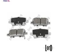 BRAKE PAD SET DISC BRAKE 231-02-097 FOR HONDA CIVIC/VIII/Hatchback 1.8L 4cyl