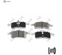 BRAKE PAD SET DISC BRAKE 231-02-099 FOR JEEP GRAND/CHEROKEE/II EPEHX 2.5L 4cyl