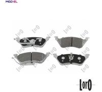 BRAKE PAD SET DISC BRAKE 231-02-102 FOR CHRYSLER EDK/ENJ 2.5L ENR 2.8L 4cyl 3.8L