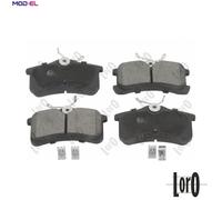 BRAKE PAD SET DISC BRAKE 231-02-105 FOR TOYOTA COROLLA/Liftback/Compact 1.8L