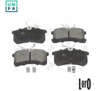 BRAKE PAD SET DISC BRAKE 231-02-105 FOR TOYOTA COROLLA/Liftback/Compact 1.8L