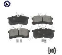 BRAKE PAD SET DISC BRAKE 231-02-105 FOR TOYOTA COROLLA/Liftback/Compact 1.8L