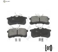 BRAKE PAD SET DISC BRAKE 231-02-105 FOR TOYOTA COROLLA/Liftback/Compact 1.8L