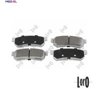 BRAKE PAD SET DISC BRAKE 231-02-106 FOR DAEWOO CHEVROLET F14D3 1.4L 4cyl 1.8L