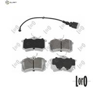 BRAKE PAD SET DISC BRAKE 231-02-107 FOR VW POLO/Van/IV SEAT BWB/BNM/BMS 1.4L