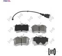 BRAKE PAD SET DISC BRAKE 231-02-107 FOR VW POLO/Van/IV SEAT BWB/BNM/BMS 1.4L