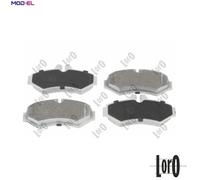 BRAKE PAD SET DISC BRAKE 231-02-112 FOR VW LT/28-35/II/Bus/28-46/Van 2.3L 4cyl