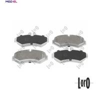BRAKE PAD SET DISC BRAKE 231-02-112 FOR VW LT/28-46/II/Platform/Chassis/Van 2.3L