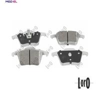 BRAKE PAD SET DISC BRAKE 231-02-114 FOR VOLVO XC90/VAN D5244T5/5244T18 2.4L 5cyl
