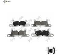 BRAKE PAD SET DISC BRAKE 231-02-118 FOR VW PORSCHE CGFA/CGEA 3.0L CRCA 3.0L 6cyl