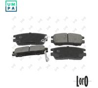 BRAKE PAD SET DISC BRAKE 231-02-119 FOR MITSUBISHI PAJERO/II/Canvas/Top 2.8L