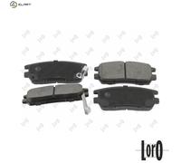 BRAKE PAD SET DISC BRAKE 231-02-119 FOR MITSUBISHI PAJERO/II/Canvas/Top 2.8L