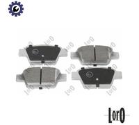 BRAKE PAD SET DISC BRAKE 231-02-121 FOR ALFA ROMEO FIAT MULTIPLA/VAN BRAVO/II