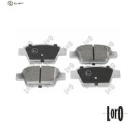 BRAKE PAD SET DISC BRAKE 231-02-121 FOR ALFA ROMEO FIAT MULTIPLA/VAN BRAVO/II