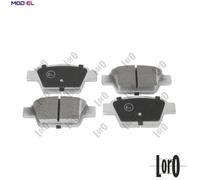 BRAKE PAD SET DISC BRAKE 231-02-121 FOR ALFA ROMEO FIAT MULTIPLA/VAN BRAVO/II