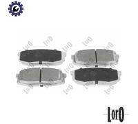 BRAKE PAD SET DISC BRAKE 231-02-124 FOR LEXUS TOYOTA SEQUOIA LAND/CRUISER/200