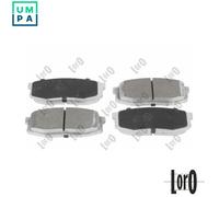 BRAKE PAD SET DISC BRAKE 231-02-124 FOR LEXUS TOYOTA SEQUOIA LAND/CRUISER/200