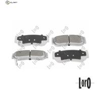 BRAKE PAD SET DISC BRAKE 231-02-129 FOR HYUNDAI SANTA/FÉ/II/SUV/Van 2.2L 4cyl
