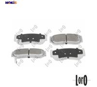 BRAKE PAD SET DISC BRAKE 231-02-129 FOR HYUNDAI SANTA/FÉ/II/SUV/Van 2.2L 4cyl