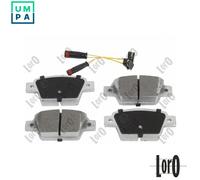 BRAKE PAD SET DISC BRAKE 231-02-130 FOR ALFA ROMEO FIAT MULTIPLA/VAN BRAVO/II