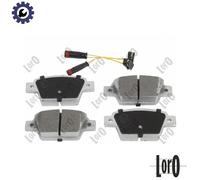 BRAKE PAD SET DISC BRAKE 231-02-130 FOR ALFA ROMEO FIAT MULTIPLA/VAN BRAVO/II